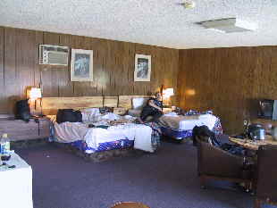 typischer Motel-Room