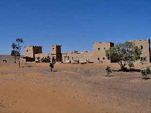 Wüsten-Fort Erg Chebi Hotel 