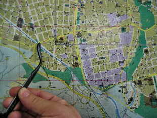 Terrassa - Stadtplan