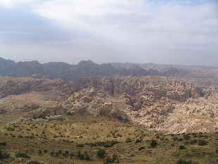 Berge bei Wadi Musa
