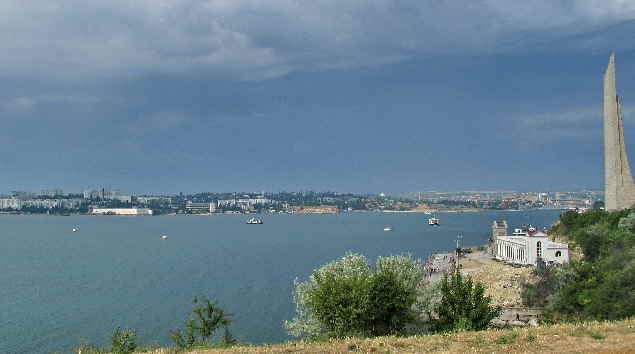 Sevastopol - Hafeneinfahrt