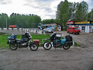 Parkplatz westlich Kansk