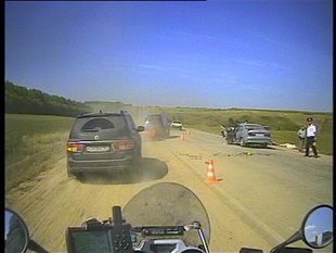 Unfall kurz nach Ufa