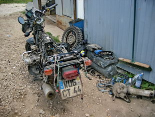 Samara - Moped zerlgen