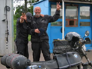 Russ. Grenze - "offizielles" Foto