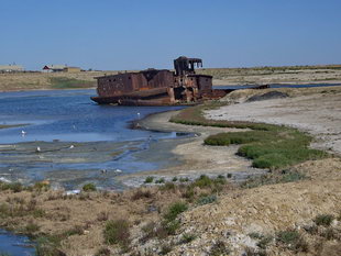 Arals - Schiffsreste