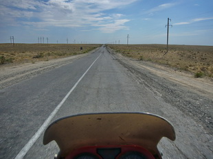 von Arals nach Südosten
