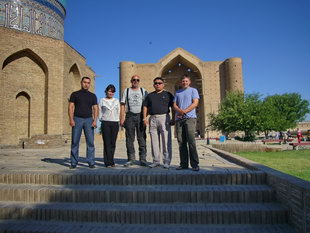 Turkestan - Grabmoschee von Khoja Ahmed Yasawi.