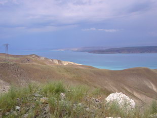 Stausee s�dlich Toktogul