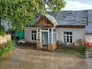 Platzregen in Arslanbob