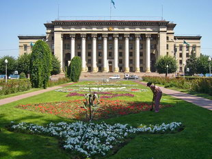 Almaty - altes Regierungsgeb�ude