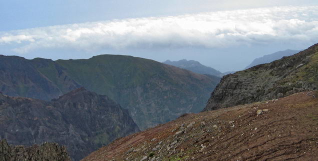 Blick vom Pico do Arieiro
