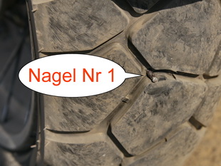 Da bist du platt ....